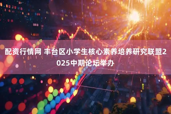 配资行情网 丰台区小学生核心素养培养研究联盟2025中期论坛举办